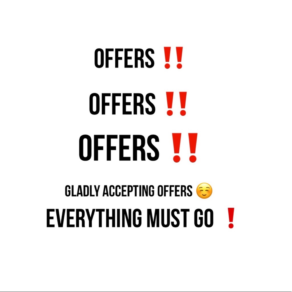 🛑 Everything must go! 🛑